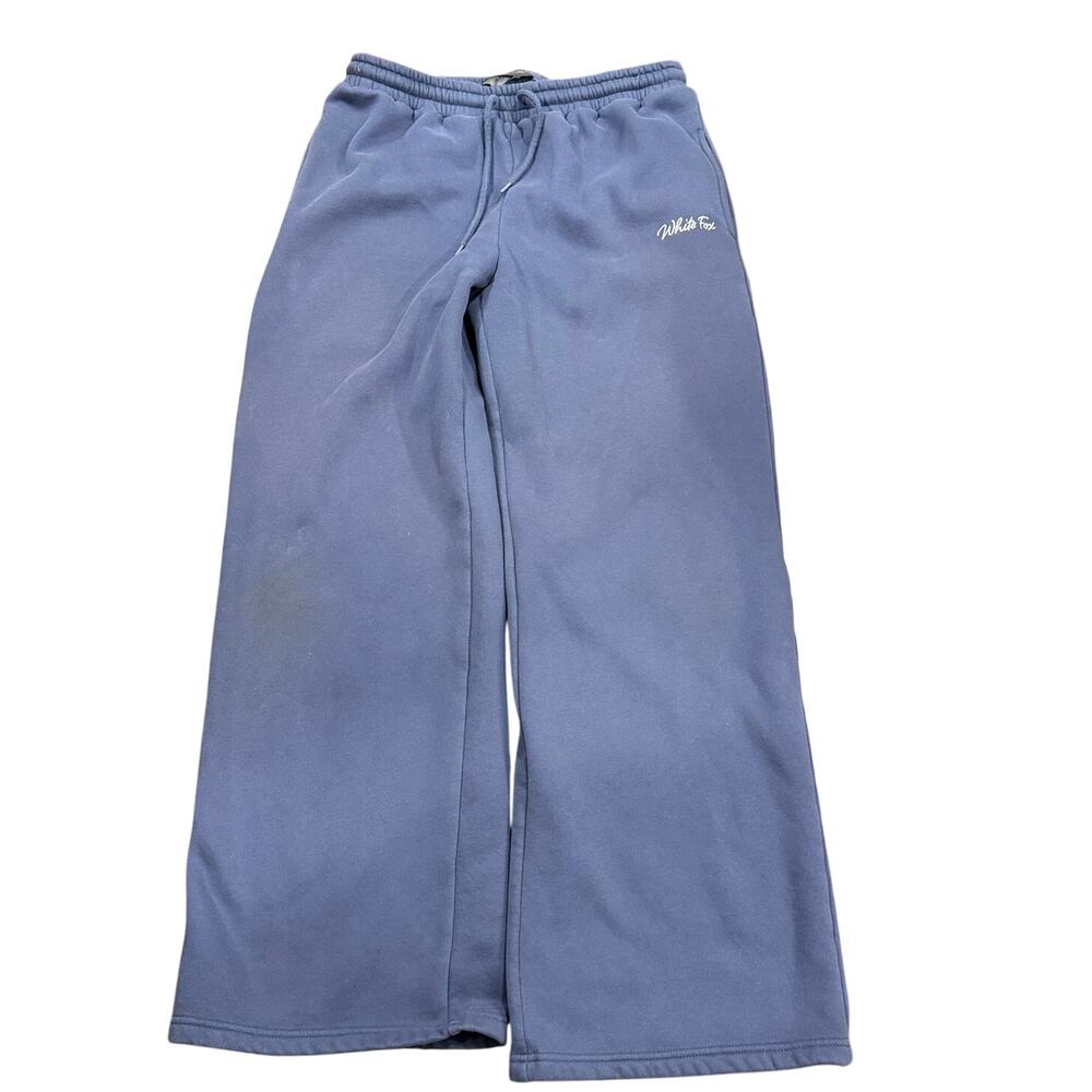 White Fox wide leg sweatpants Size XL